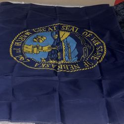 Nebraska State Flag 