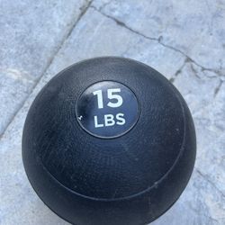 15 LB Weighted Exercise Ball