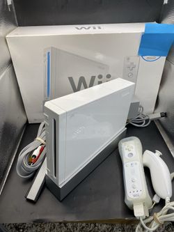 Nintendo Wii Console White Complete In BOX Plays GameCube Tested Authentic BOXED