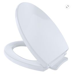 Toto White Soft-Close Elongated Toilet Seat