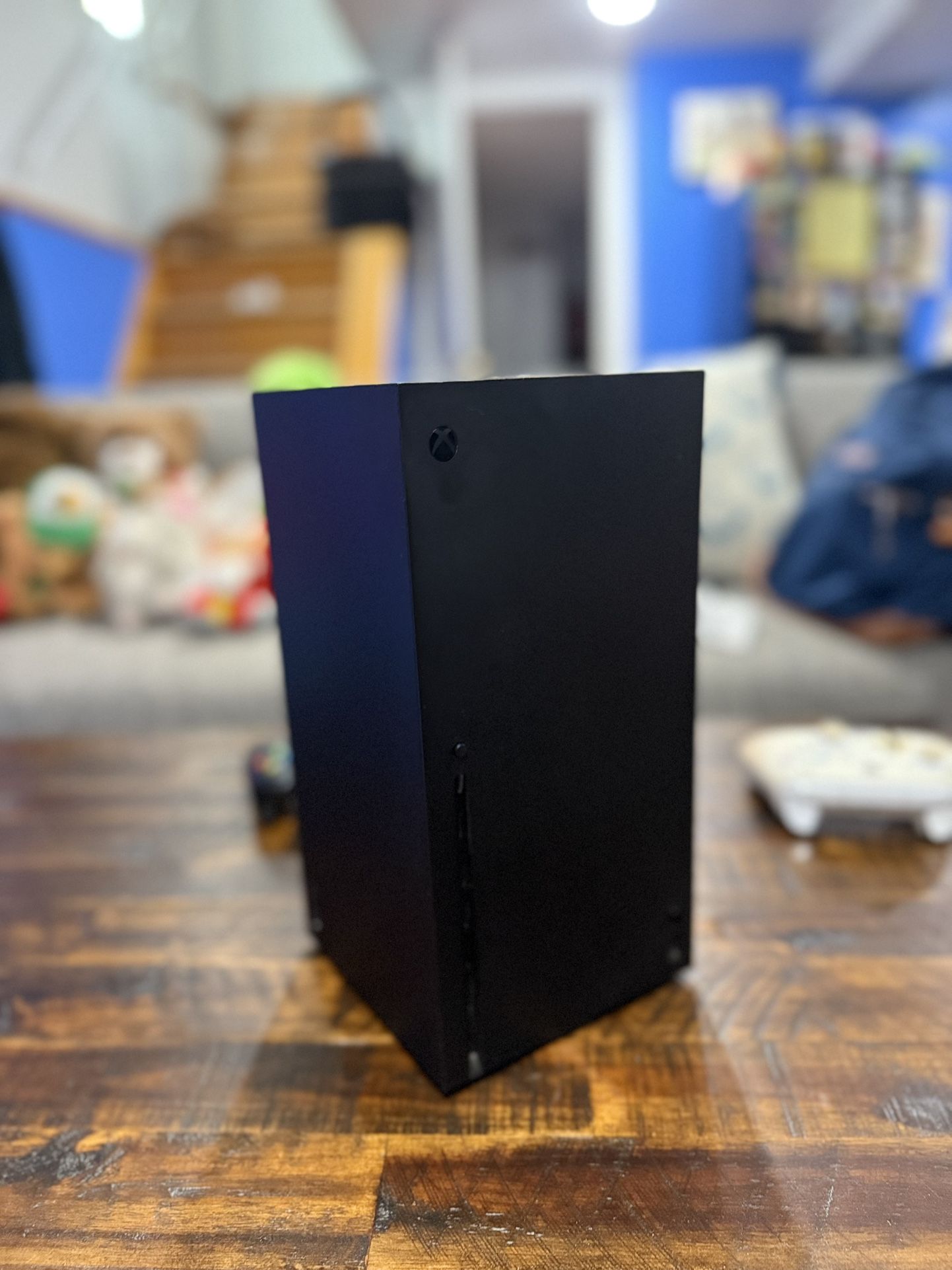 (BARELY USED) Xbox series x with *two* controllers (as well as games) [GONE SOON
