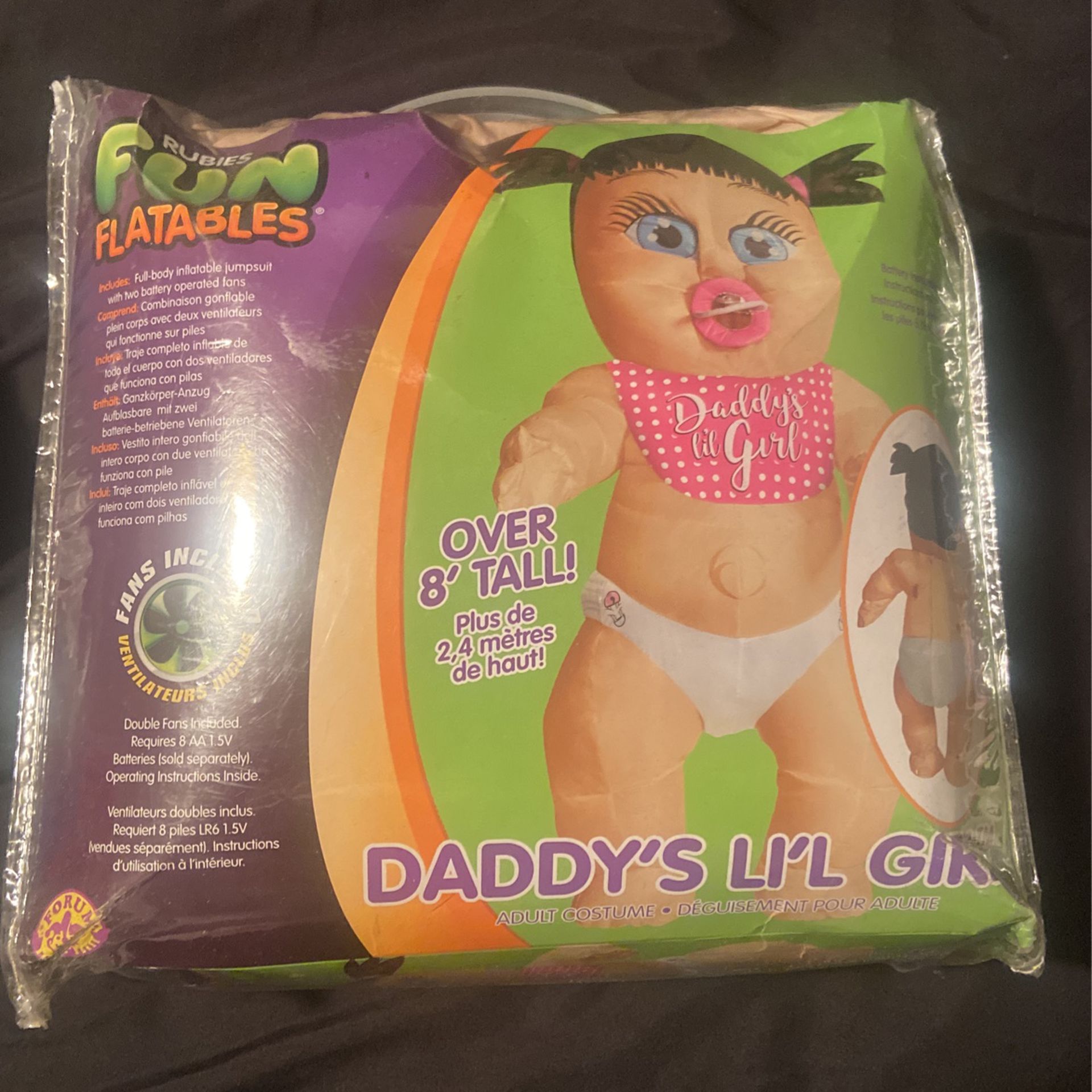 Rubie's Inflatable Baby Girl Adult Costume