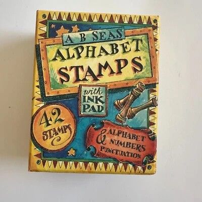 A B Seas Alphabet Stamps Kit