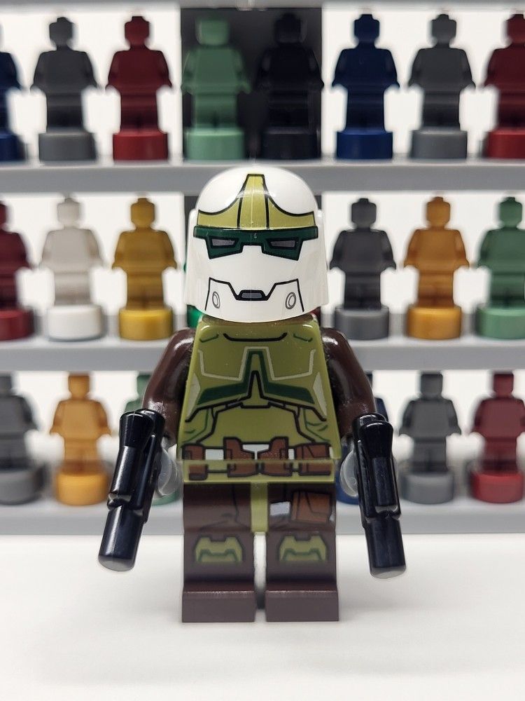 Lego Star Wars Bounty Hunter SW0476 From Set 75018 Year 2013 Minifigure 