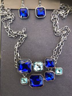 Jewelry Set Blue