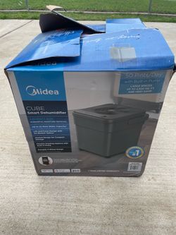 Midea 50 pt. Cube Dehumidifier with Pump up to 4,500 sq. Ft