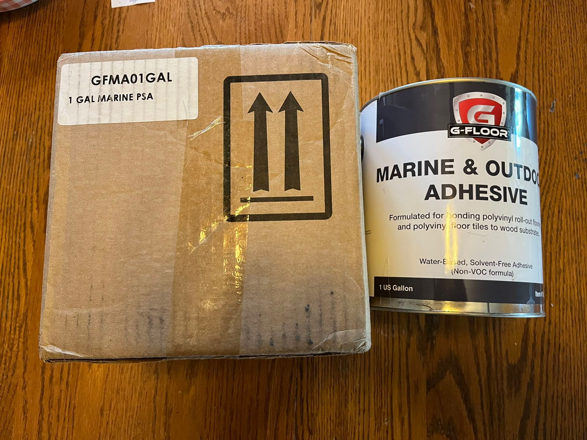 Marine Grade Floor Adhesive Was 135.00 New Never Opened. 70.00 OBO
