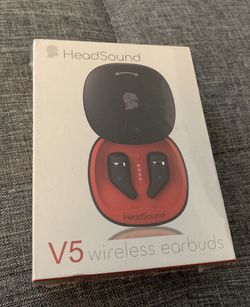 HeadSound V5 wireless Bluetooth earbuds