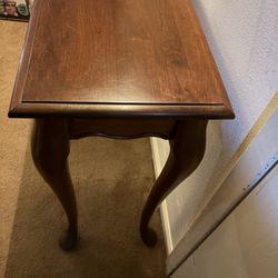 Queen Anne Hallway Table 