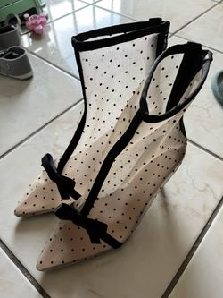 Cute mesh Bowtie Shoe