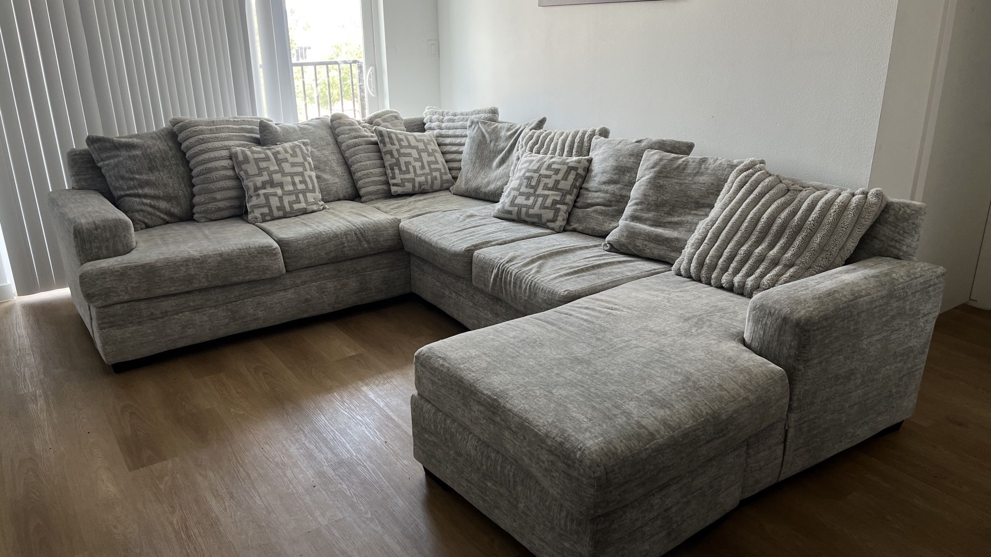Grey Sectional Couch