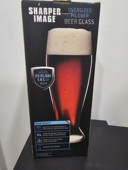 OVERSIZED PILSNER BEER GLASS