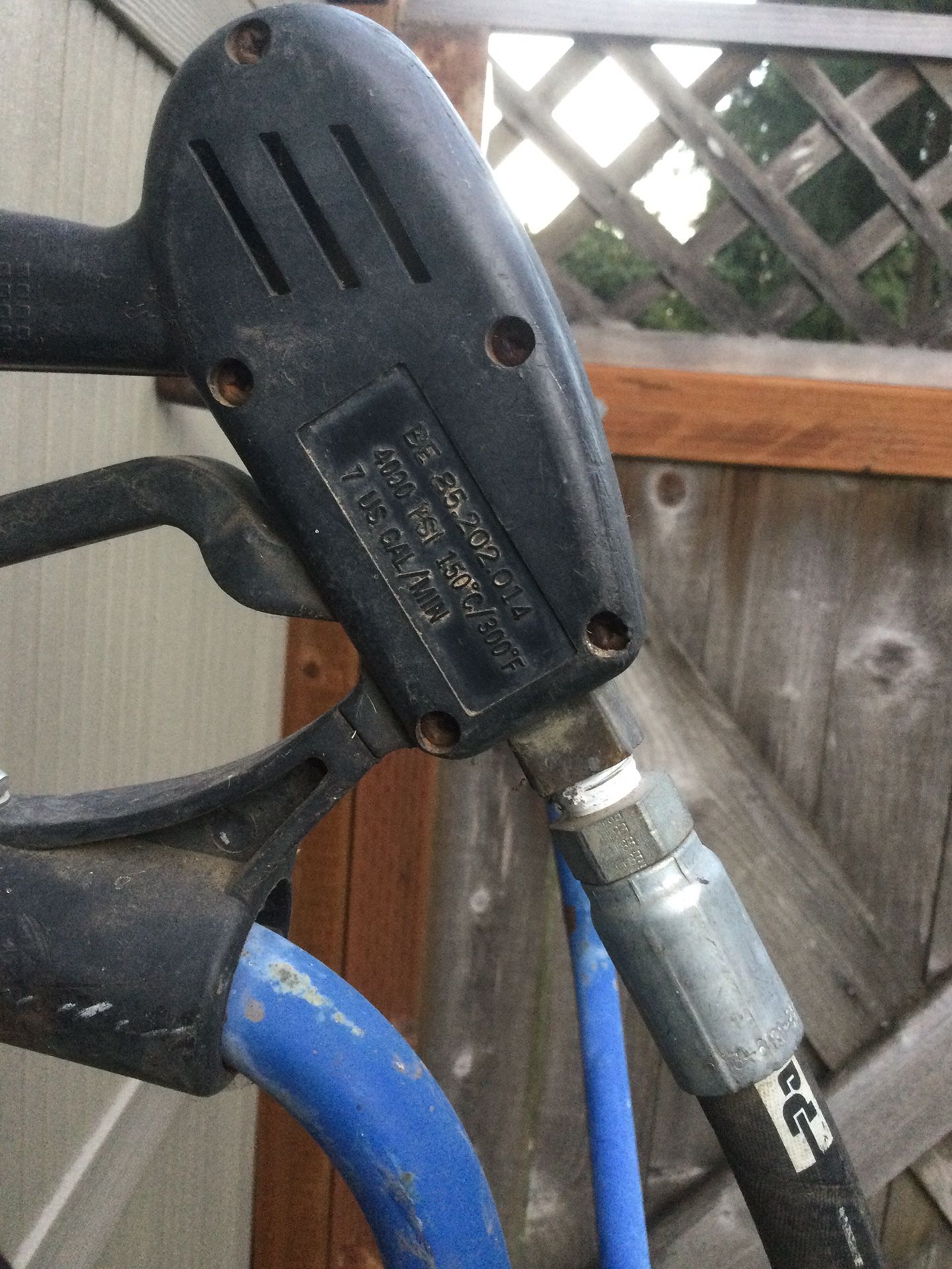 Commercial Pressure washer attachment