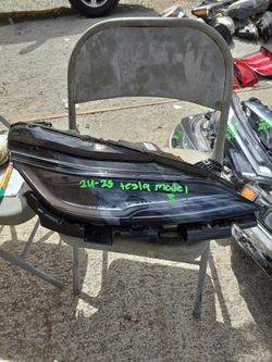 24-25 tesla model 3 headlights