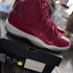 Red Retro 11 Jordans 