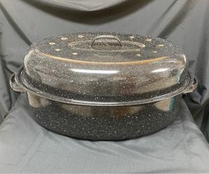 15” Granite Ware Roasting Pan