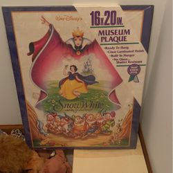 Museum Snow White and The Seven Dwarfs Plaque 