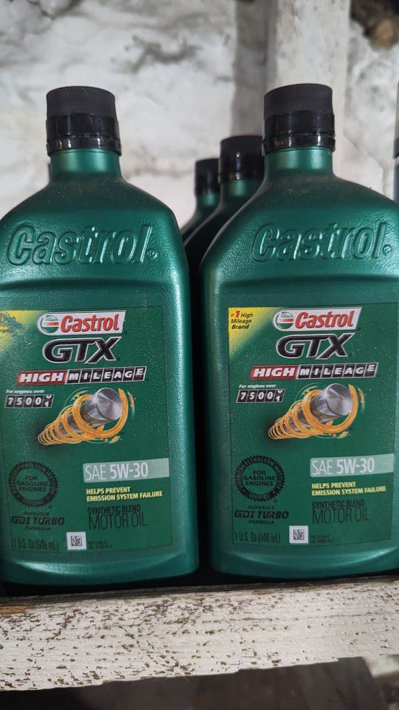 Oil Castro GTX High Mileage 5-30