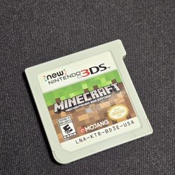 Minecraft 3DS Nintendo