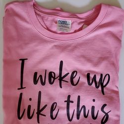 Matching “I woke up like this” Married T-shirts