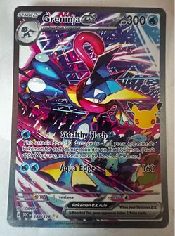 Pokémon 2026 Greninja ex 148/128 SIR 30th Celebration Anniversary NM