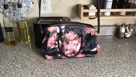Victoria's Secret Floral Satchel Handbag