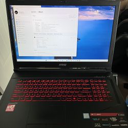 MSI GL73 Gaming Laptop – i7