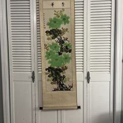 Authentic Hand Painted Chinese Scroll