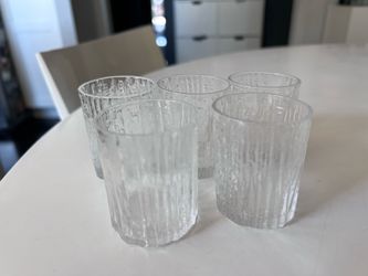 Set of 5 Scandinavian shot glasses