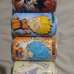 Dragon Ball Z Collection Of Soda Cans 😍 