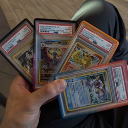 High End Pokemon Slabs PSA 10 Gold Star 