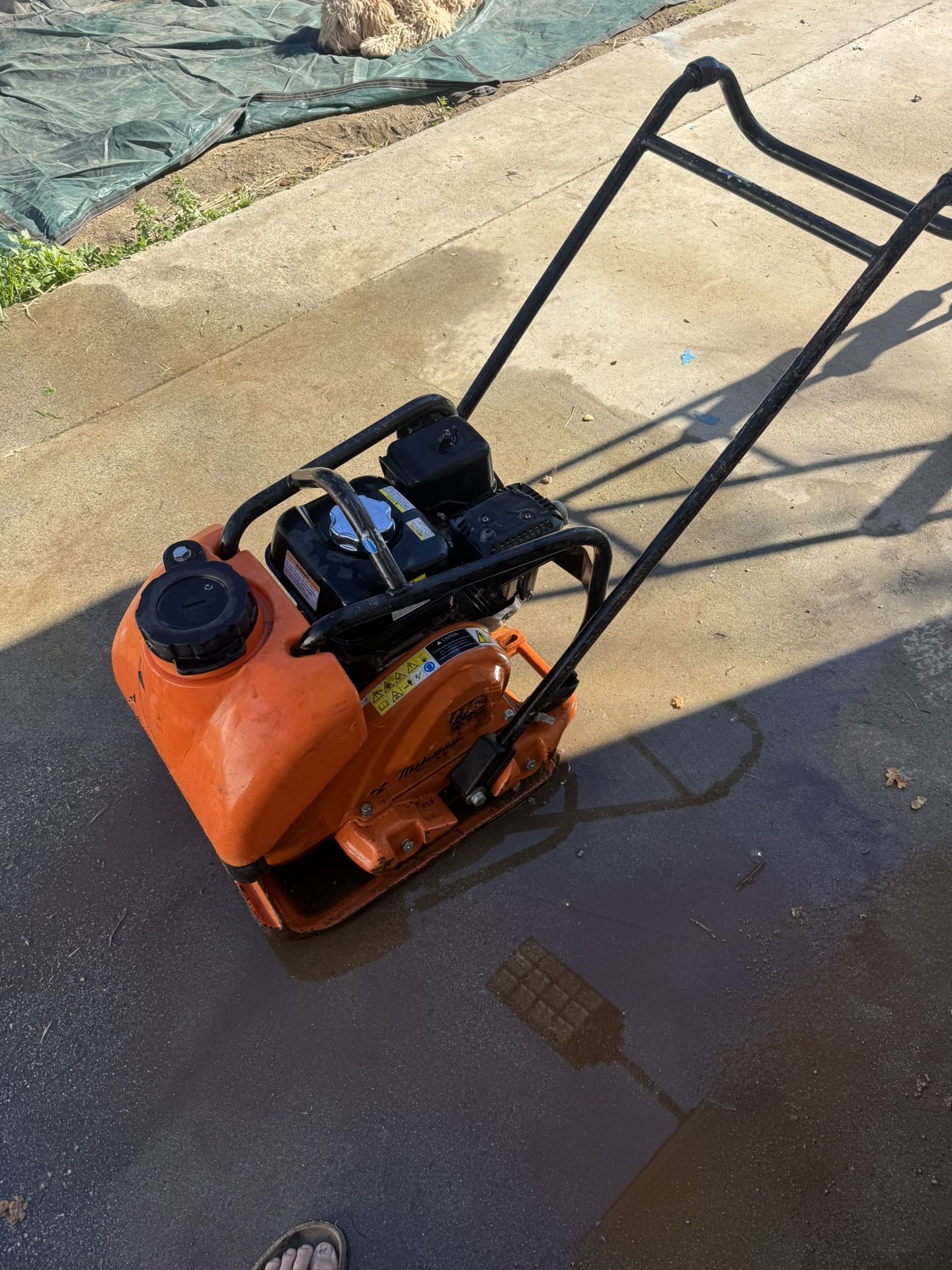 Plate Compact  Multiquip Like New 