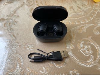 New Wireless Earbuds with LED Display Case – Touch Control Bluetooth Headphones