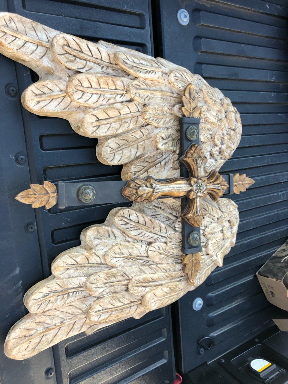 Fiberglass Wings with Cross