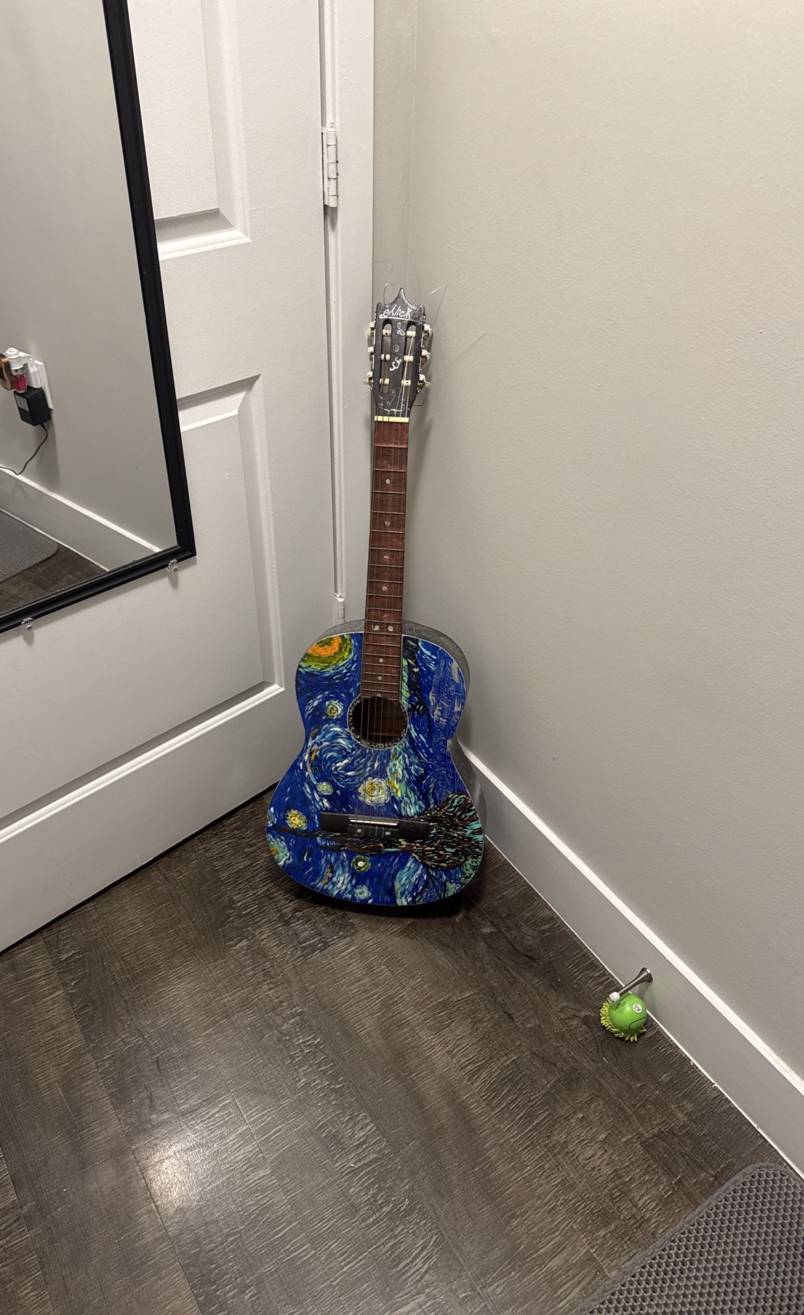 ; Starry Night 2 Themed Guitar