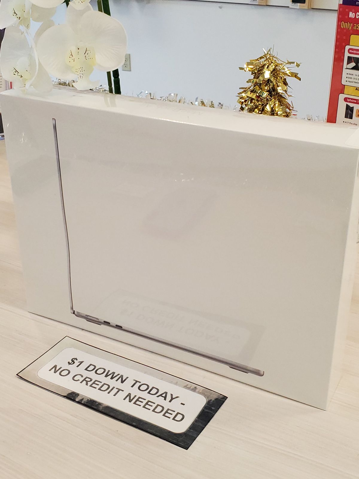 π₯ Brand New laptop Apple MacBook Air 15 inch β Built for Apple Intelligence, Only $1 Down! Save $450 with 1-Year Warranty