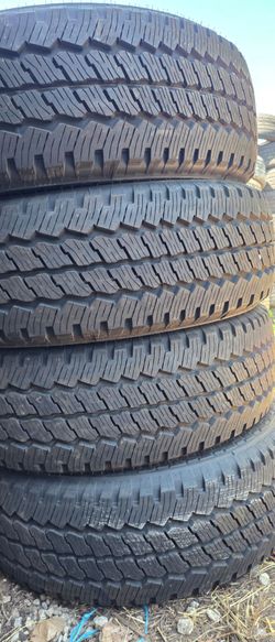 4 NEW LT 275/65/20 Bridgestone Dueler AT Takeoff Tires Load E