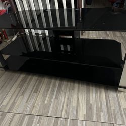 Black TV Stand 