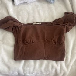 Brown top