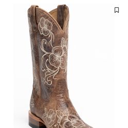 Shyanne Women's Lasy Floral Embroidered Western Boots - Broad Square Toe PRODUCT NAME:  SHYANNE WOMEN'S LASY FLOR