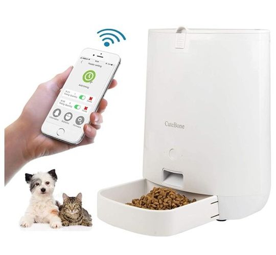 CuteBone 4.1L Automatic Cat Feeder WiFi