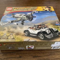 LEGO STAR INDIANA JONES: FIGHTER PLANE CHASE SET 77012 [ NEW / RETIRED ]