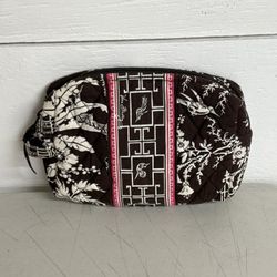 Brand New Vera Bradley Imperial Toile Makeup Cosmetic Case