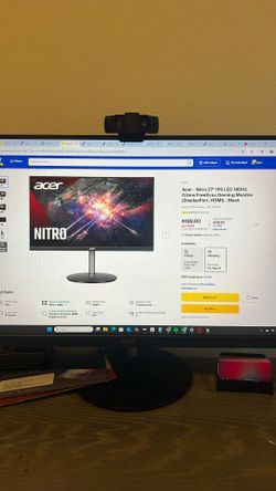 Acer - Nitro 27” 180 Hz 0.5 ms Gaming Monitor