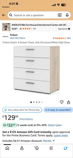 Drawer in white