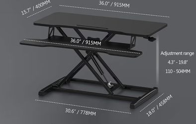 Height Adjustable Standing Desk