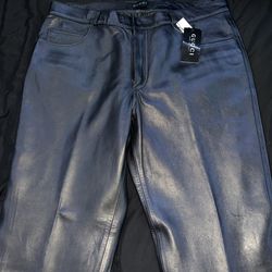 Gucci Leather Pants