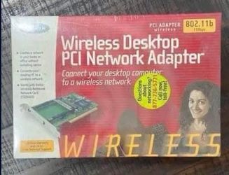 NEW and SEALED Belkin Wireless Desktop PCI Network Adaptor just $3 