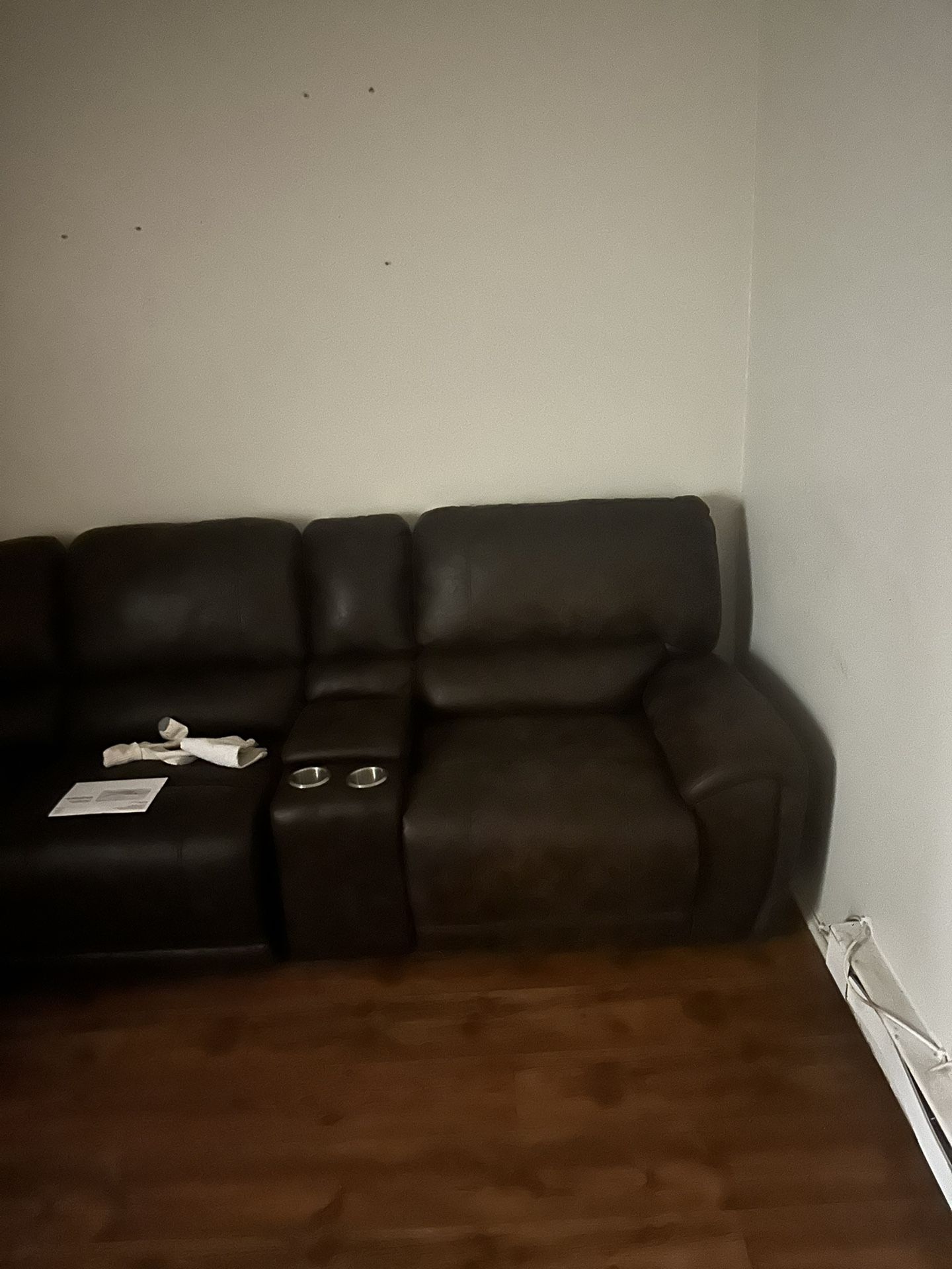 Nice Brown Sectional Living Room Couch