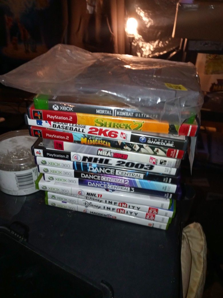Xbox Playstation And NES